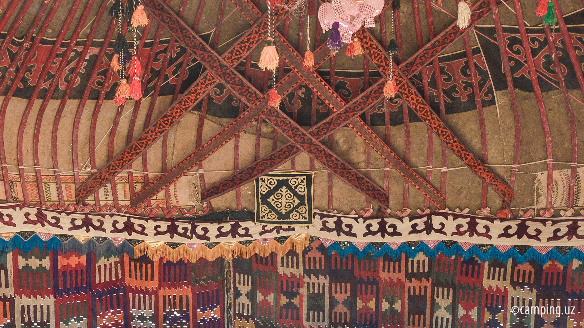 Yurt camp Sputnik Navoi. Yurt camp in Uzbekistan.